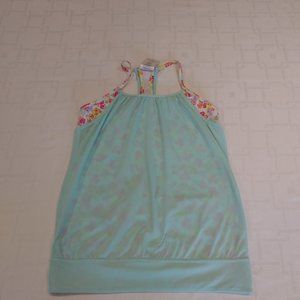 Ivivva Blue Double Dutch Tank Top Size 12